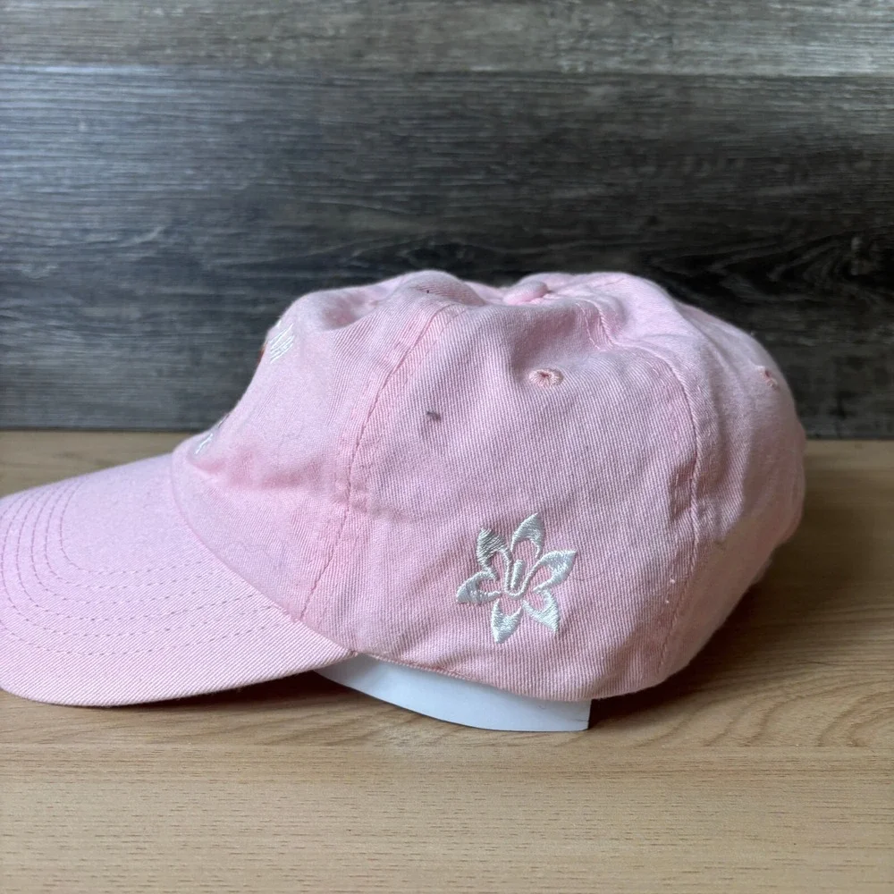 Can Am Matches Hat Cap Strap Back Womens Pink Outdoors Adjustable